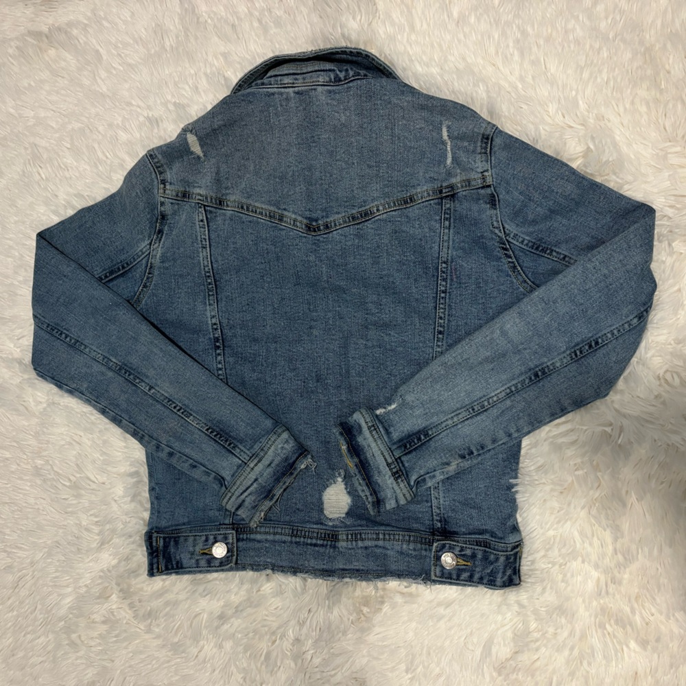 Zara | Jackets & Coats | Zara Fitted Denim Jacket | - Picture 5 of 5